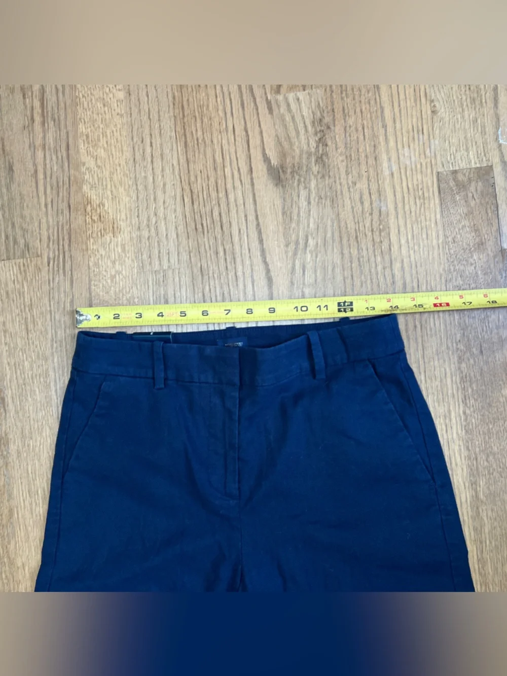 NWT J Crew Remy Navy Linen Blend Pants Sz 2